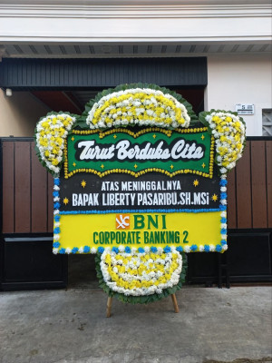 Papan Bunga Duka di Jabungan