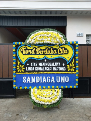 Papan Bunga Duka di Jabungan