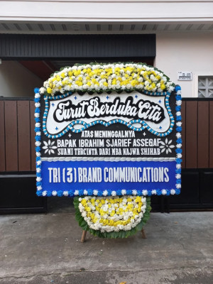 Papan Bunga Duka di Jabungan